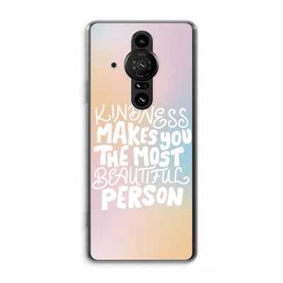 The prettiest: Sony Xperia Pro-I Transparant Hoesje