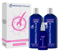 Mediceuticals Treatment Advanced Hair Restoration Women Dry Scalp and Hair Therapy Set 520 ml | Voor Droog Haar