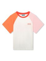 Kenzo Kids t-shirt en coton biologique à logo imprimé - Blanc - thumbnail