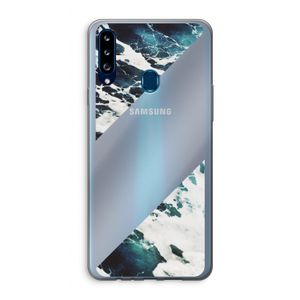 Golven: Samsung Galaxy A20s Transparant Hoesje