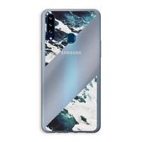 Golven: Samsung Galaxy A20s Transparant Hoesje Golven: Samsung Galaxy A20s Transparant Hoesje