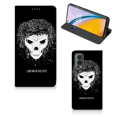 Mobiel BookCase OnePlus Nord 2 5G Skull Hair Mobiel BookCase OnePlus Nord 2 5G Skull Hair