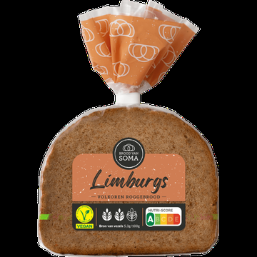 Brood van Soma Limburgs Volkoren Roggebrood 400 g bij Jumbo