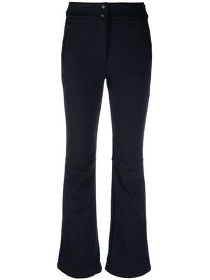 Yves Salomon pantalon à coupe ajustée - Bleu