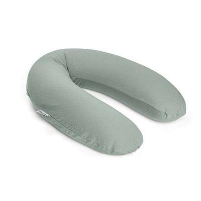 doomoo Buddy Zwangerschaps- en voedingskussen - Optimaal comfort voor moeder en baby, Tetra Jersey Groen