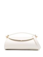 Jil Sander petit sac porté épaule Cannolo - Blanc