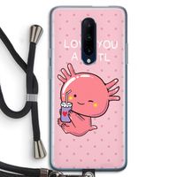 Love You A Lotl: OnePlus 7 Pro Transparant Hoesje met koord