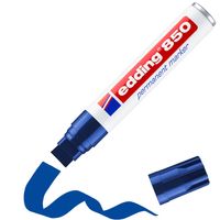 Edding 850 permanente marker Blok Blauw 5 stuk(s)