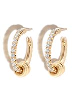 Spinelli Kilcollin boucles d'oreilles en or 18ct serties de diamants - thumbnail