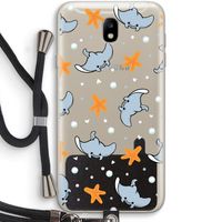 Manta: Samsung Galaxy J7 (2017) Transparant Hoesje met koord