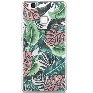 Huawei P9 Lite transparant hoesje - Jungle