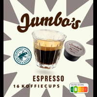 Jumbo&apos;s Espresso Koffiecups 16 Stuks