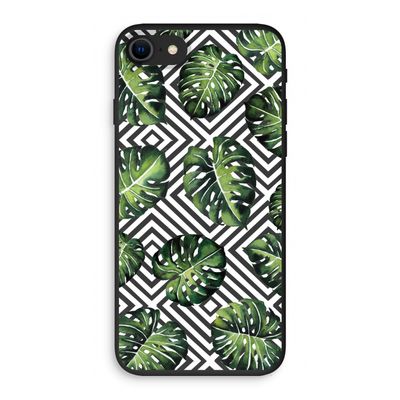 Geometrische jungle: iPhone 8 Biologisch afbreekbaar hoesje