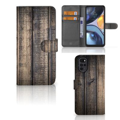 Motorola Moto G22 | Book Style Case | Steigerhout