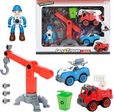 Cars & Trucks speelset hupldiensten met accesoires