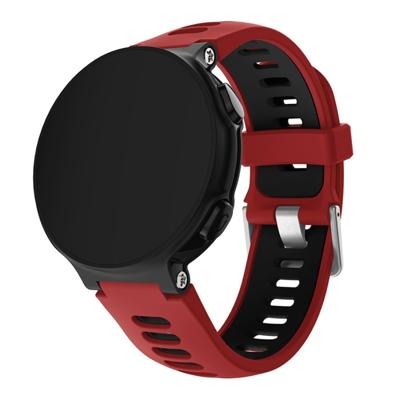 Smart Watch silicone polsband horlogeband voor Garmin Forerunner 735XT (rood)