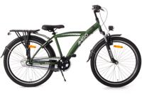 AMIGO Roady 24 Inch Jongens 3V Terugtraprem Groen