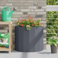 VidaXL Plantenbak antraciet 60 x 30 x 50 cm staal