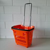 Winkelmand 34L Shop&Roll oranje
