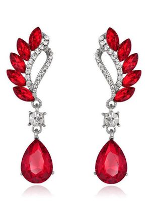 Water Laten vallen Kristal oorbellen