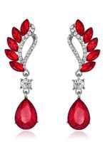 Water Laten vallen Kristal oorbellen - thumbnail