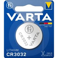 Varta knoopcel Lithium CR3032, blister van 1 stuk