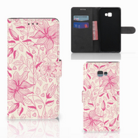 Samsung Galaxy J4 Plus (2018) Hoesje Pink Flowers - thumbnail