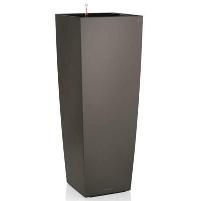 LECHUZA Bloembak Cubico Alto 40 ALL-IN-ONE Houtskool 18233 421494