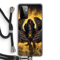 Pegasus: Samsung Galaxy A72 5G Transparant Hoesje met koord