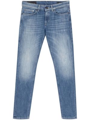 DONDUP jean skinny Monroe à taille basse - Bleu