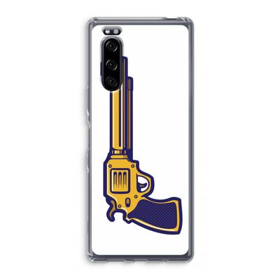 Pew Pew Pew: Sony Xperia 5 Transparant Hoesje