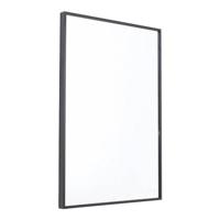 Fragix York Wandspiegel - Zwart - Aluminium - 60x40