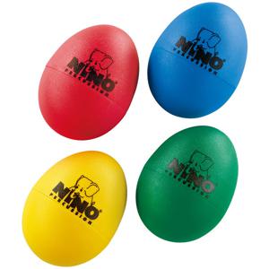 Nino Percussion NINOSET540 Egg Shaker assortiment 4 stuks