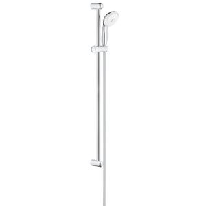 GROHE New Tempesta glijstangset met handdouche met 3 straalsoorten 9.5L/min. 90m met doucheslang 175cm chroom/wit 28789002