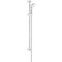 GROHE New Tempesta glijstangset met handdouche met 3 straalsoorten 9.5L/min. 90m met doucheslang 175cm chroom/wit 28789002 - thumbnail