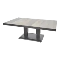 Lesli Living Loungetafel verstelbaar Prato Negro 140x85cm