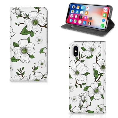 Apple iPhone Xs Max Smart Cover Dogwood Flowers Apple iPhone Xs Max Smart Cover Dogwood Flowers