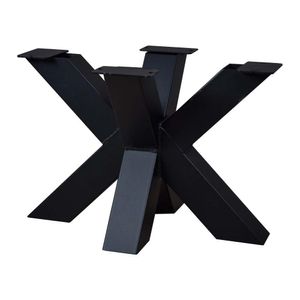 Stalen matrix zwart spinpoot 58 bij 40 cm en hoogte 40 cm (8 x 8 cm)