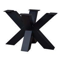 Stalen matrix zwart spinpoot 58 bij 40 cm en hoogte 40 cm (8 x 8 cm)