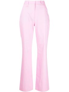 Vivetta pantalon évasé à taille haute - Rose