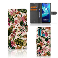 Motorola G8 Power Lite Hoesje Flowers