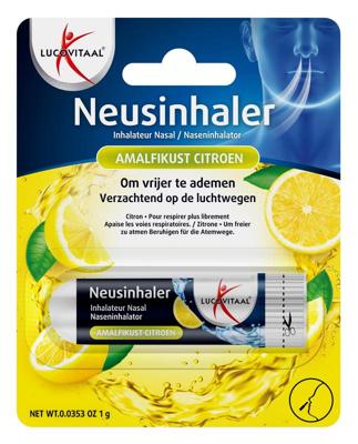 Lucovitaal neusinhaler amalfik citroen