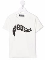 Versace Kids t-shirt à logo imprimé - Blanc - thumbnail