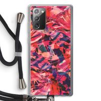 California: Samsung Galaxy Note 20 / Note 20 5G Transparant Hoesje met koord