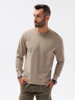 Ombre - heren sweater beige - B1146-4