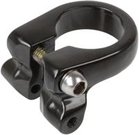 M-Wave zadelpenklem m6 inbus 31.8 mm zwart met extra bevestigingspunt M-Wave zadelpenklem m6 inbus 31.8 mm zwart met extra bevestigingspunt