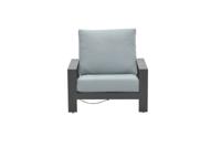 Lincoln verstelbare fauteuil stoel carbon black/mint grey Garden Impressions - Garden impressions