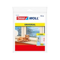 Tesa Tochtstrip - 3x - zelfklevend - wit - 10m x 25 mm - Klussen - Huis isolatie