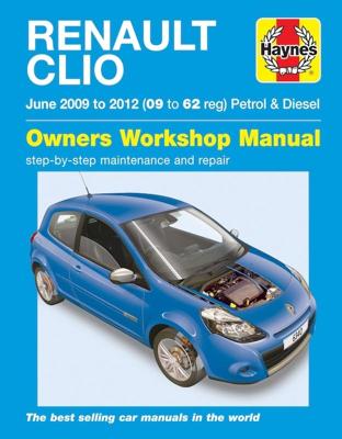 Haynes Werkplaatshandboek Renault Clio benzine & diesel (Jun 2009 - 2012) 6340