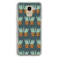 Sansevieria: Samsung Galaxy J6 (2018) Transparant Hoesje
